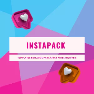 Imagem de capa para o Curso online INSTAPACK - PACOTE DE TEMPLATES EDITÁVEIS