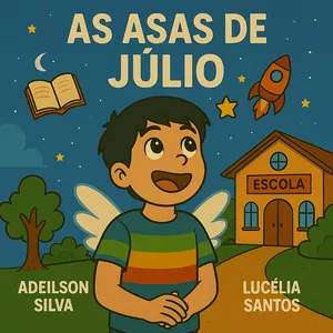 Imagem de capa para o Ebook AS ASAS DE JÚLIO 