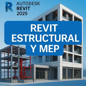 Imagen de portada para Curso online REVIT ESTRUCTURAL Y MEP