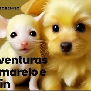 Imagem de capa para o Ebook As aventuras de Amarelo e Quejin