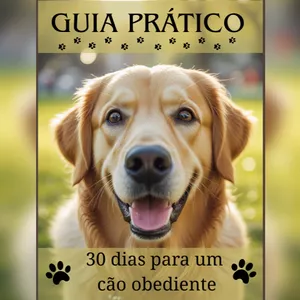 Imagem de capa para o Ebook Guia Prático de 30 dias para um cão obediente