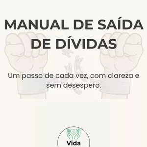 Imagem de capa para o Ebook Manual de Saída de Dívidas