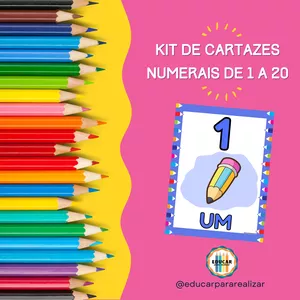 Imagem de capa para o Curso online Numerais de 1 a 20
