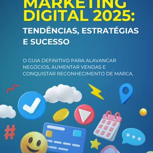 Imagem de capa para o Ebook Ebook Tendências do Marketing Digital para 2025