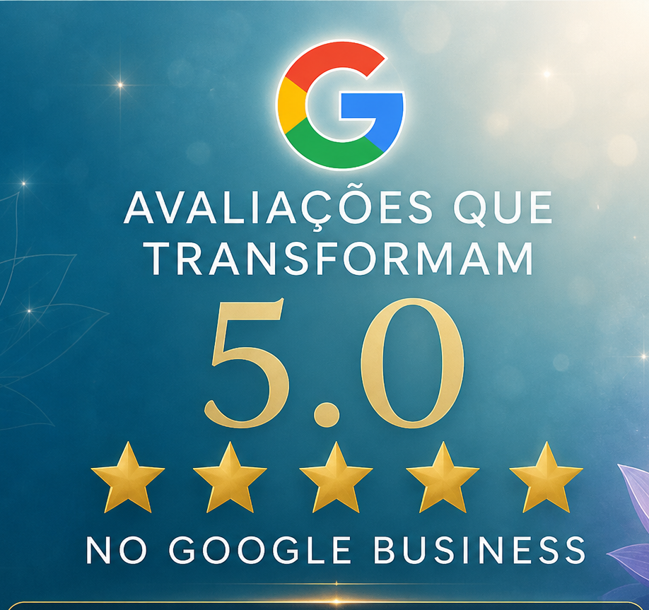 ⭐ 5 estrelas no Google Business