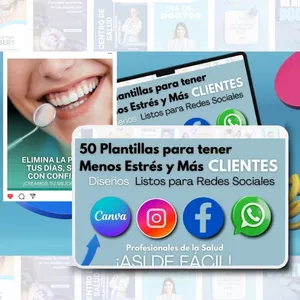 Imagen de portada para Ebook 50 plantillas editables para profesionales de la salud 