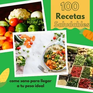 Imagen de portada para Ebook 100 recetas saludables
