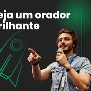 Imagem de capa para o Ebook Seja um orador brilhante