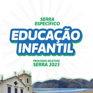 Imagem de capa para o Curso online Serra Específico Educação Infantil