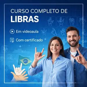 Imagem do curso Curso Completo de Libras 