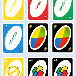 Imagem principal do produto Jogo Uno - Gramática