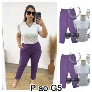 Imagem de capa para o Ebook MOLDE EM PDF CONJUNTO CALÇA ALFAIATARIA E BLUSA 