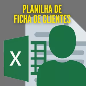 Imagem de capa para o Curso online Planilha de Ficha de Clientes