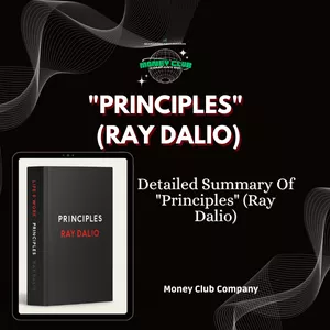 Cover image for Ebook Detailed Summary Of "Principles" (Ray Dalio)