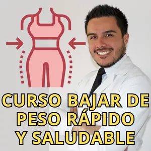 Imagen de portada para Curso online Cómo Bajar de Peso Rápido y Saludable por el Dr. Bruno Román