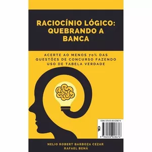 Imagem do curso RACIOCÍNIO LÓGICO: QUEBRANDO A BANCA