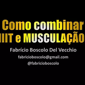Imagem de capa para o Curso online Como combinar HIIT e  Musculação