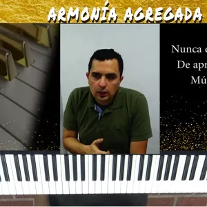 Imagen de portada para Curso online ARMONIA AGREGADA - Curso De Piano