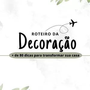 Imagem de capa para o Ebook Roteiro da Decoração