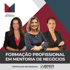 Imagem de capa para o Curso online Formação Profissional em Mentoria de Negócios
