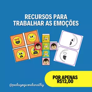 Imagem de capa para o Ebook Recursos para trabalhar as emoções