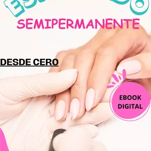 Imagen de portada para Ebook APRENDE ESMALTADO SEMIPERMANENTE