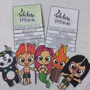 Imagem de capa para o Ebook ATIVIDADES INTERATIVAS - FOLCLORE