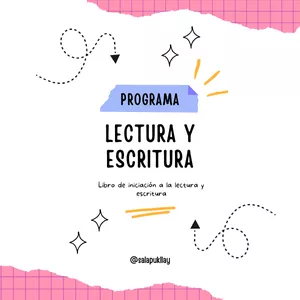 Imagen de portada para Ebook Programa de Lectura y Escritura para niños de 5 a 6 años