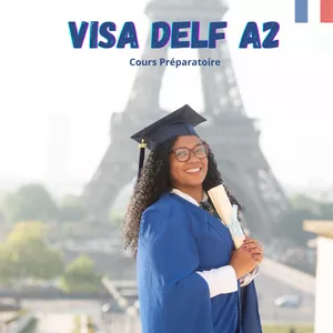 Imagem do curso VISA DELF A2 : Curso preparatório com método de examinadora