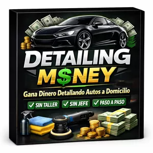 Imagen de portada para Ebook DETAILING MONEY Aprende a ganar dinero con Detailing a domicilio aunque empieces desde cero