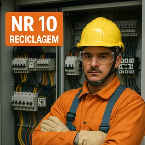 Imagem de Curso NR 10 Reciclagem criado por Fábio na hotmart