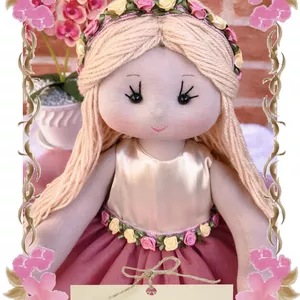 Imagem de capa para o Curso online Curso Boneca de Pano Larissa