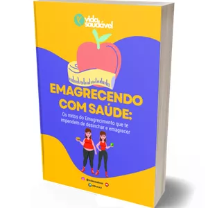 Imagem de capa para o Ebook EMAGRECENDO COM SAÚDE