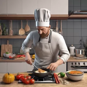 Imagem de capa para o Ebook Por que homens devem aprender a cozinhar!