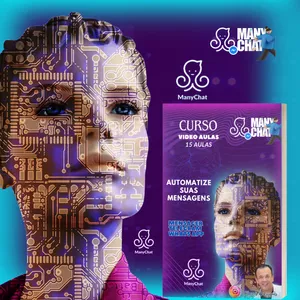 Imagem de capa para o Curso online MANYCHAT - ROBO DE RESPOSTAS AUTOMATICAS 