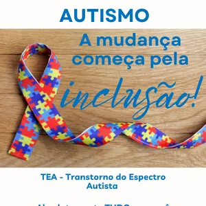 Imagem de capa para o Ebook AUTISMO - TUDO que você precisa saber, desde a infância até a idade adulta.
