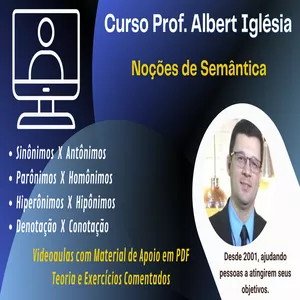 Imagem de capa para o Curso online Noções de Semântica