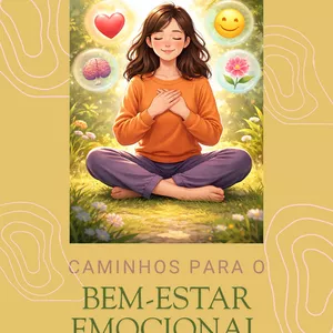 Imagem de capa para o Ebook CAMINHOS PARA O BEM ESTAR EMOCIONAL