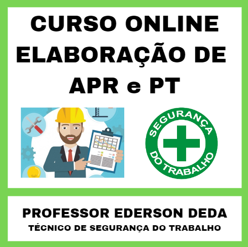 Imagem de Curso Elaboração de APR e PT Online criado por Ederson na hotmart