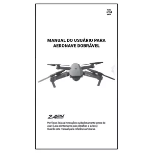Imagem de capa para o Ebook Manual de Usuário do Drone E58