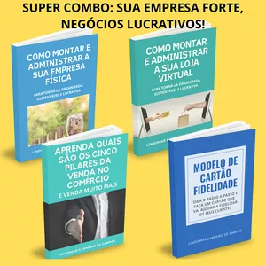 Imagem do curso SUPER COMBO: SUA EMPRESA FORTE, NEGÓCIOS LUCRATIVOS!​