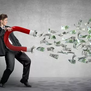 Imagem de capa para o Ebook ATRAIA DINHEIRO COM A LEI DA ATRAÇÃO