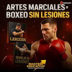 Imagen de portada para Ebook ARTES MARCIALES = BOXEO SIN LESIONES: EJERCICIOS Y MANEJO DE LESIONES
