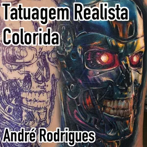 Imagem de capa para o Curso online Tatuagem Realista Colorida