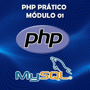 Imagem de capa para o Ebook PHP Prático - Criando CRUD's de forma simples e prática