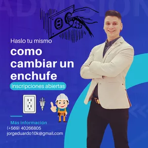 Imagen de portada para Curso online como cambiar un enchufe 