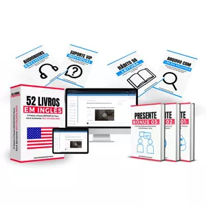 Imagem de capa para o Curso online 52 Livros em Inglês