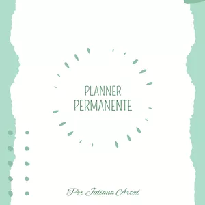Imagem de capa para o Ebook Planner Permanente