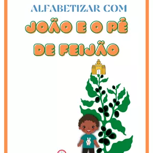 Imagem de capa para o Ebook Sequência didática - João e o Pé de feijão 