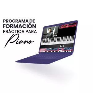 Imagen de portada para Curso online Piano intermedio 3 - Programa de formación práctica 